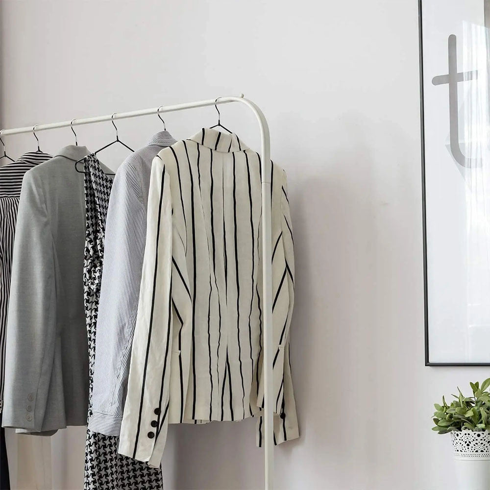 Набір 10шт, Плечики для одягу 40см + силіконове покриття, Чорний / Тремпель для одягу / Вішалка плечики