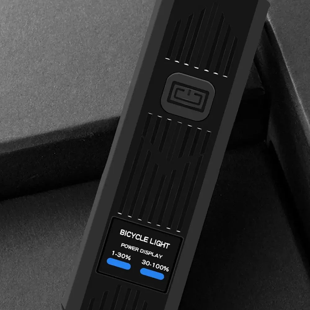 Велофара з сигналом MT-007-T6, від USB + виносна кнопка / Акумуляторна водонепроникна фара на велосипед