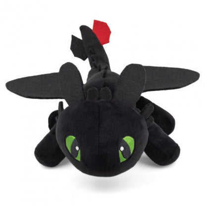 Іграшка на машину дракон 20см, на клейкій основі, Чорний / М'яка плюшева іграшка беззубик / Іграшка дракон