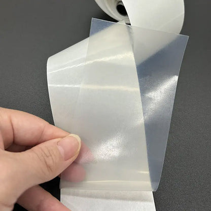 1 шт Прозорий термопапір самоклеючий 5,7x2,5см / Папір для термопринтера / Термопапір для наклейок