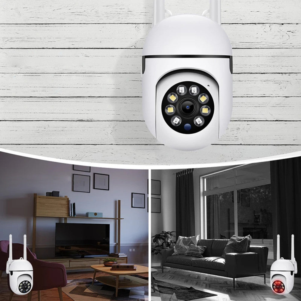 Вулична поворотна Wifi камера відеоспостереження (Full HD, 2Мп) NJ PRO / Вайфай камера з датчиком руху