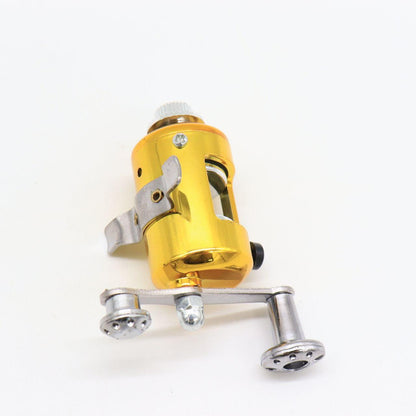 Вудка-ручка з котушкою EL-1220, Чорна / Набір рибалки / Кишенькова міні вудка складна, телескопічна