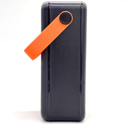 Повербанк 100 000 mAh + 4 перехідники (4xUSB) JS-638CX / Потужний Павербанк на сонячній панелі