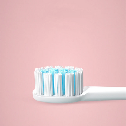 Ультразвукова зубна щітка з 4-ма насадками, Х-3, Біла / Електрична зубна щітка