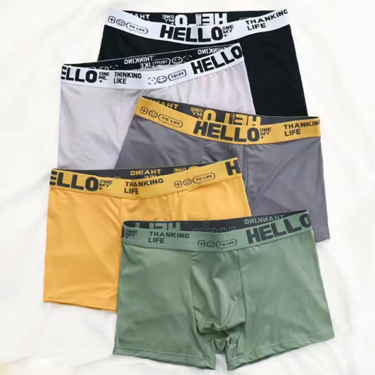 Набір чоловічих трусів, 5 шт, M / Нижня білизна для чоловіків / Чоловічі труси-боксери / Труси шорти