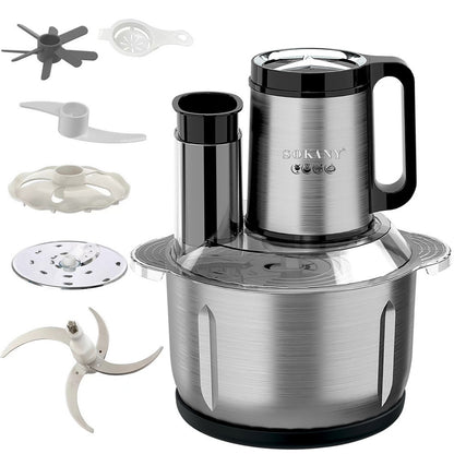 Універсальний кухонний комбайн 6в1 Sokany SK-06020 / Універсальний подрібнювач 3 в 1