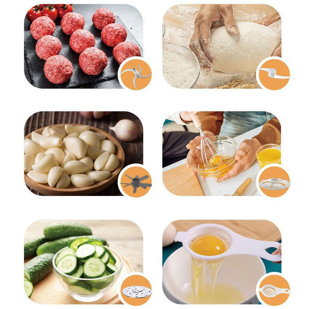 Універсальний кухонний комбайн 6в1 Sokany SK-06020 / Універсальний подрібнювач 3 в 1