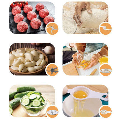 Універсальний кухонний комбайн 6в1 Sokany SK-06020 / Універсальний подрібнювач 3 в 1