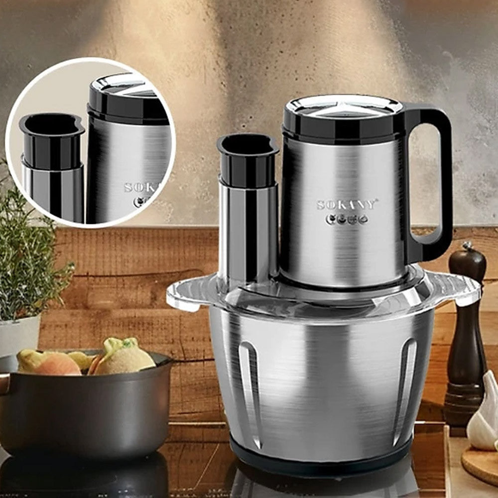 Універсальний кухонний комбайн 6в1 Sokany SK-06020 / Універсальний подрібнювач 3 в 1