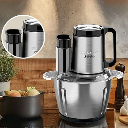 Універсальний кухонний комбайн 6в1 Sokany SK-06020 / Універсальний подрібнювач 3 в 1