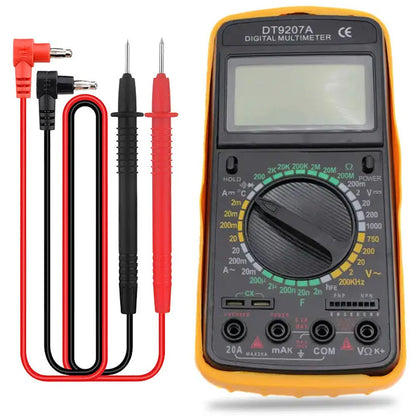 Мультиметр цифровий DT9207A з термопарою / Струмовимірювальні кліщі-мультиметр