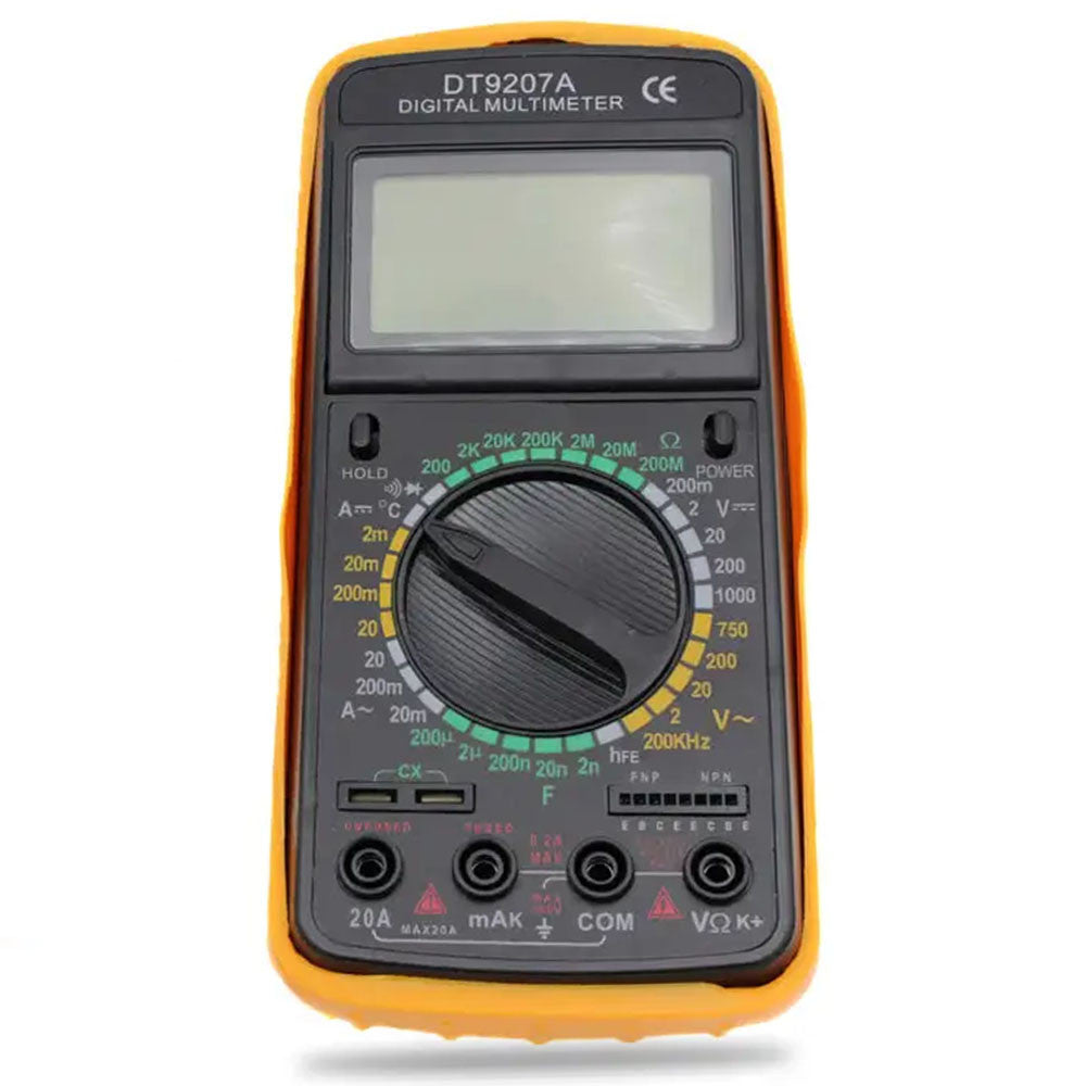 Мультиметр цифровий DT9207A з термопарою / Струмовимірювальні кліщі-мультиметр