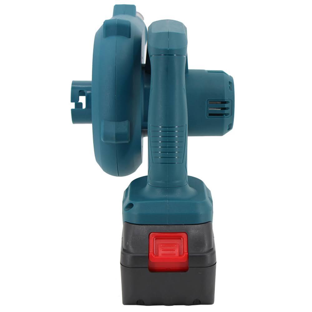 Акумуляторна повітродувка 3000 мАг, +2 акумулятори / Бездротовий садовий пилосос-дуйка для листя