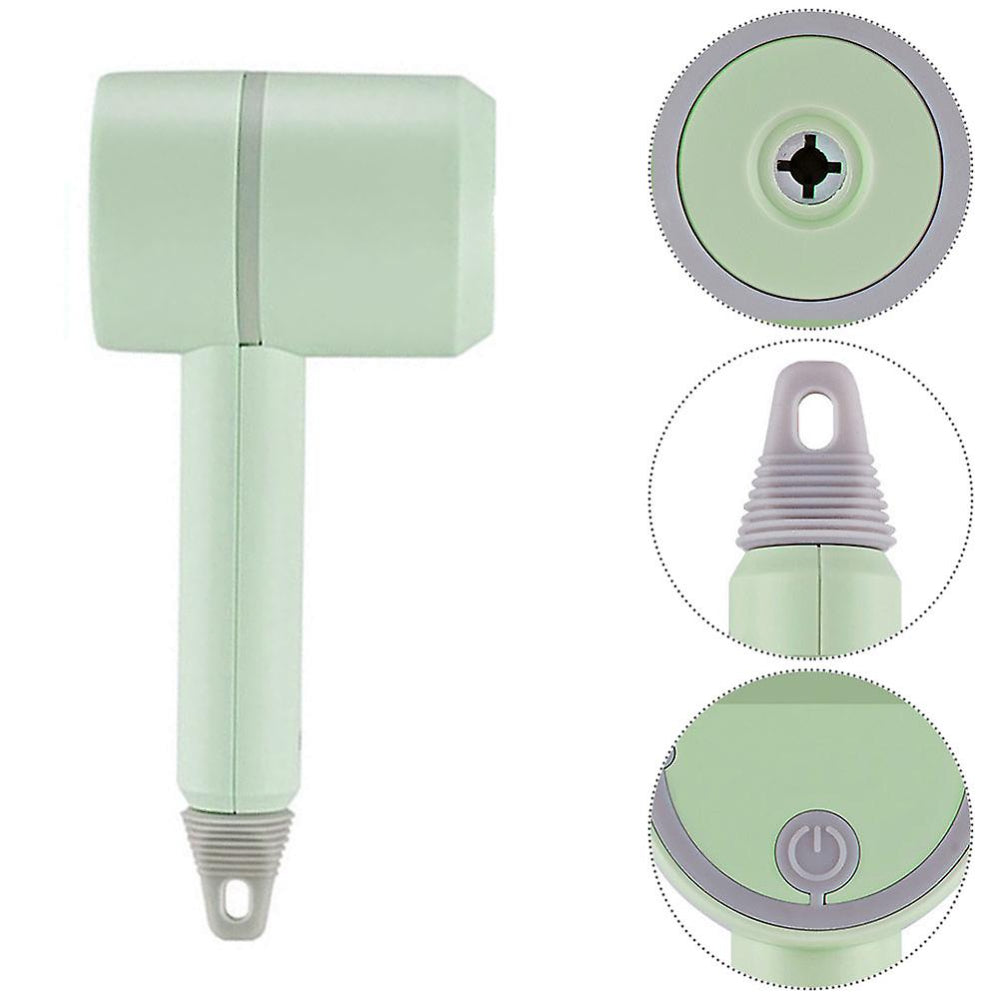 Акумуляторний міксер з 2 насадками Portable mixer, від USB, Зелений / Ручний міксер / Бездротовий міксер