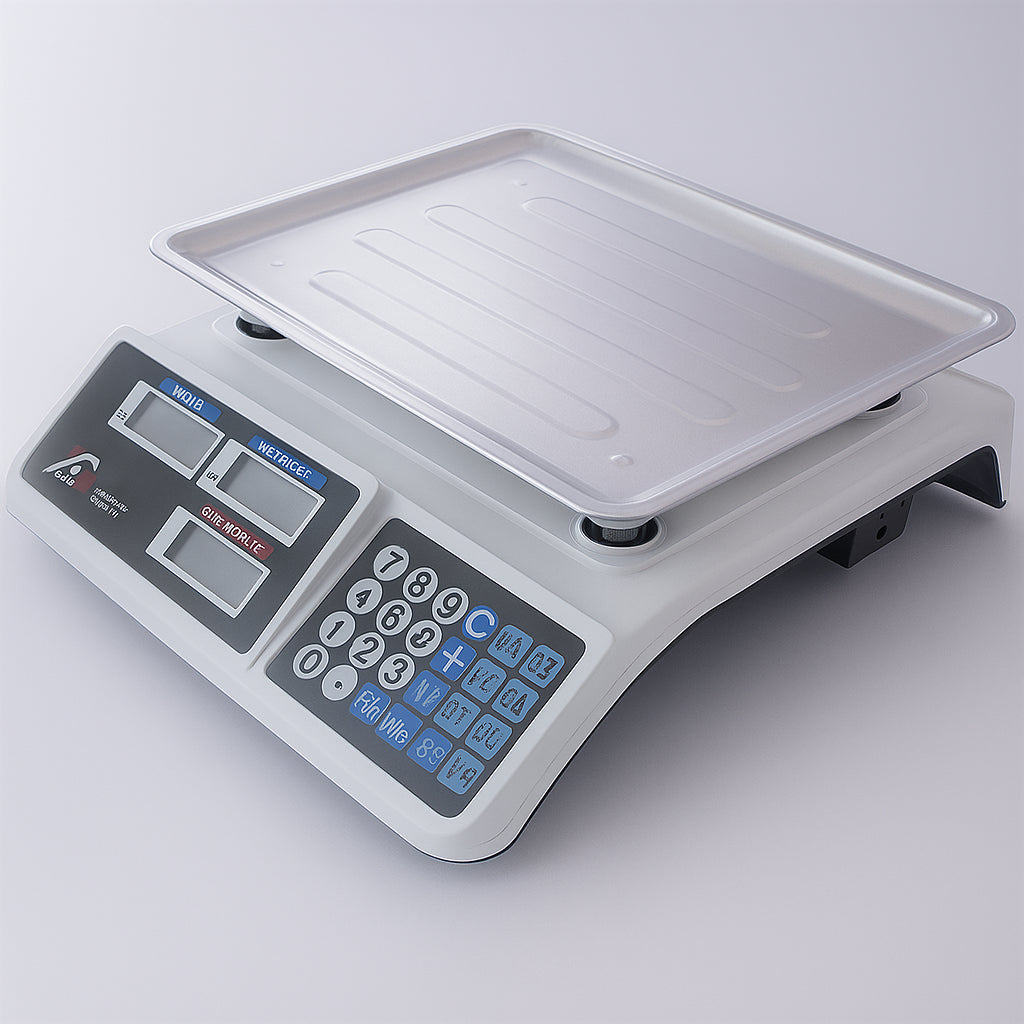 Ваги 50 кг від мережі та акумулятора DT 809 / Електронні ваги з дисплеєм та пам'яттю
