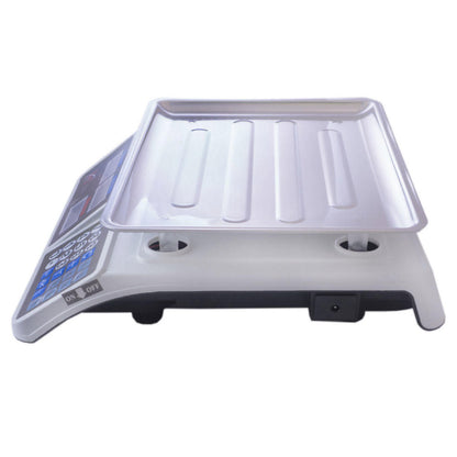 Ваги 50 кг від мережі та акумулятора DT 809 / Електронні ваги з дисплеєм та пам'яттю