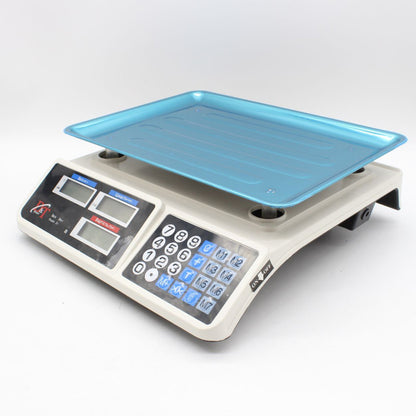 Ваги 50 кг від мережі та акумулятора DT 809 / Електронні ваги з дисплеєм та пам'яттю