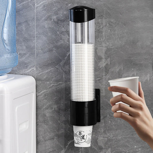 Диспенсер для склянок до 250мл, 70шт, настінний / Тримач склянок для кулера / Диспенсер стаканчиків