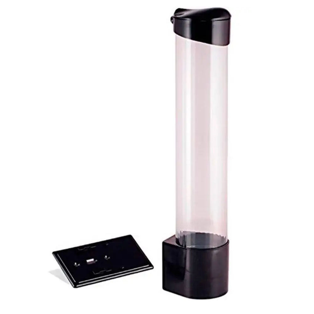 Диспенсер для склянок до 250мл, 70шт, настінний / Тримач склянок для кулера / Диспенсер стаканчиків