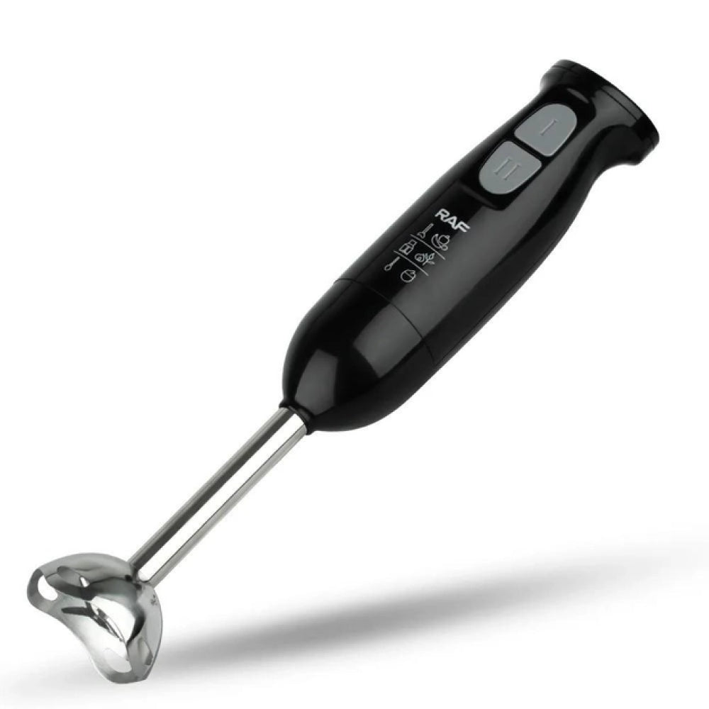 Занурювальний блендер 4в1, з чашею і насадками, RАF R327 / Ручний кухонний блендер