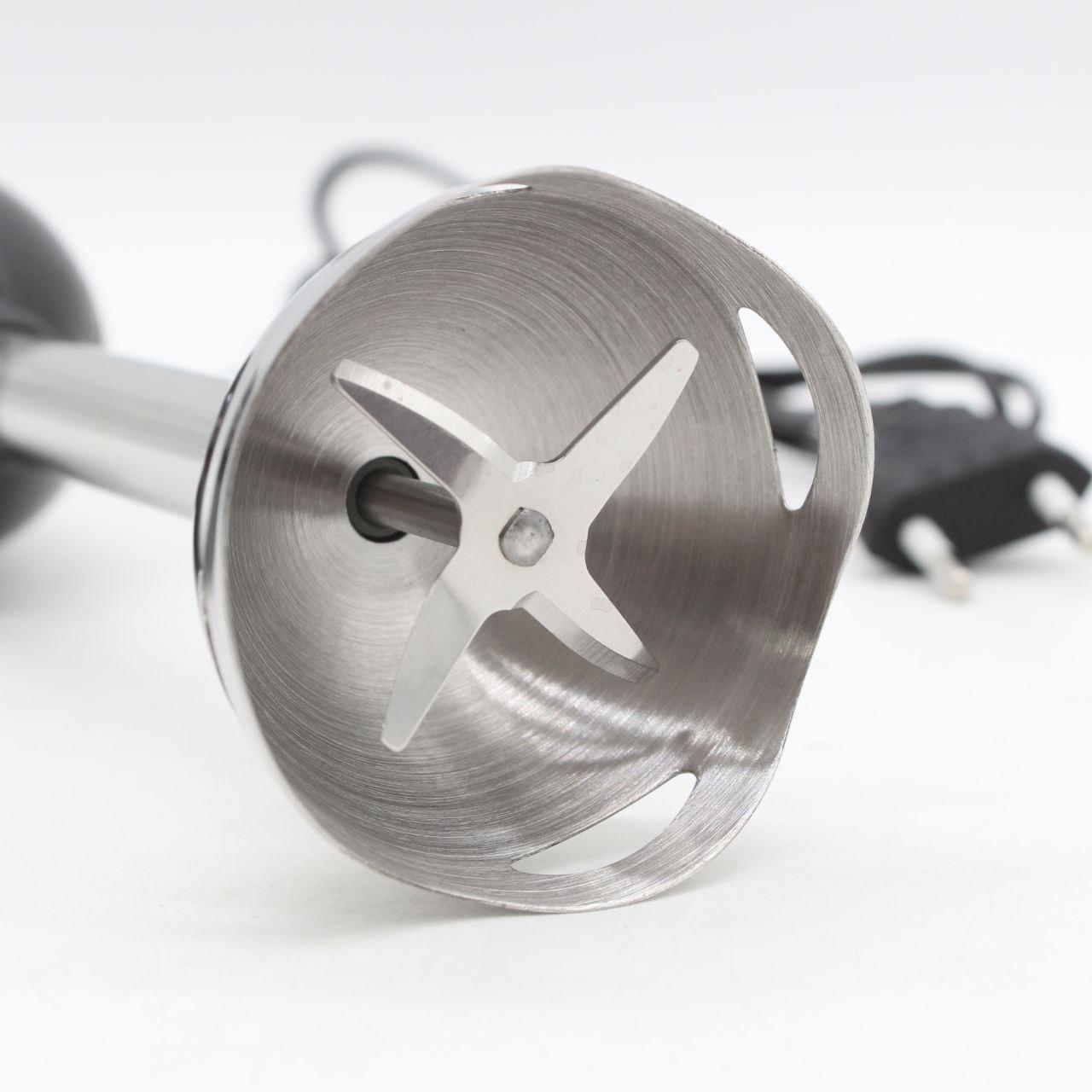 Занурювальний блендер 4в1, з чашею і насадками, RАF R327 / Ручний кухонний блендер