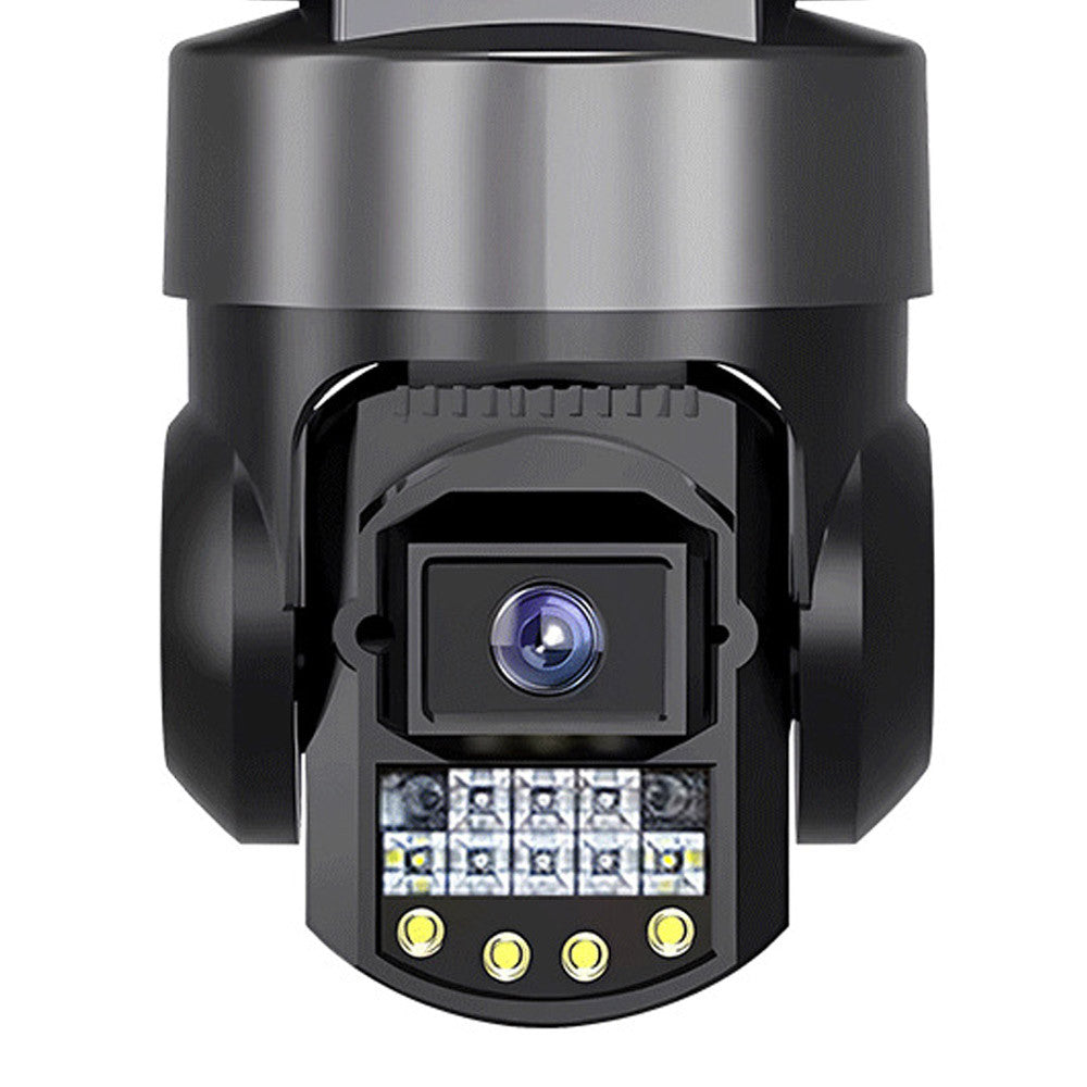 Вулична WIFI камера спостереження 15МР, 3 об'єктиви, SC28 / Поворотна камера відеоспостереження / IP камера вулична