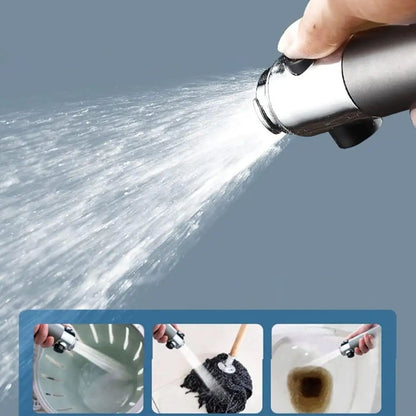 Насадка лійка для душу 3 режими + 1 фільтр, Чорний / Масажна лійка душова / Водозберігаюча душова лійка