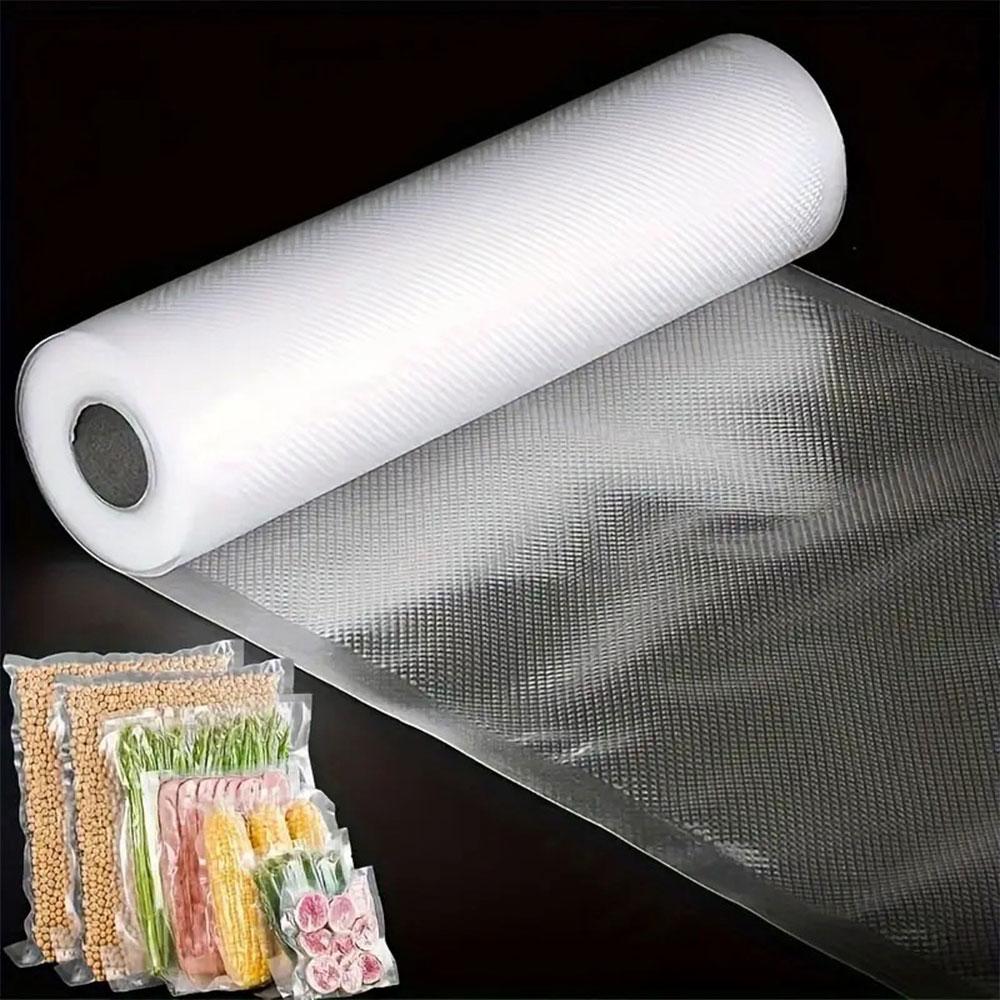 Пакети для вакууматора 5м х 30см, 1 рулон / Вакуумні пакети для зберігання їжі / Пакети в рулоні