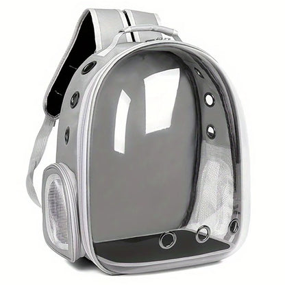 Рюкзак для перенесення тварин прозорий до 5кг, 45×33×25см / Рюкзак для кота / Сумка-переноска для тварин