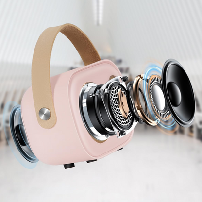 Портативна Bluetooth колонка для караоке з мікрофоном на акумуляторі / Акустична система для караоке