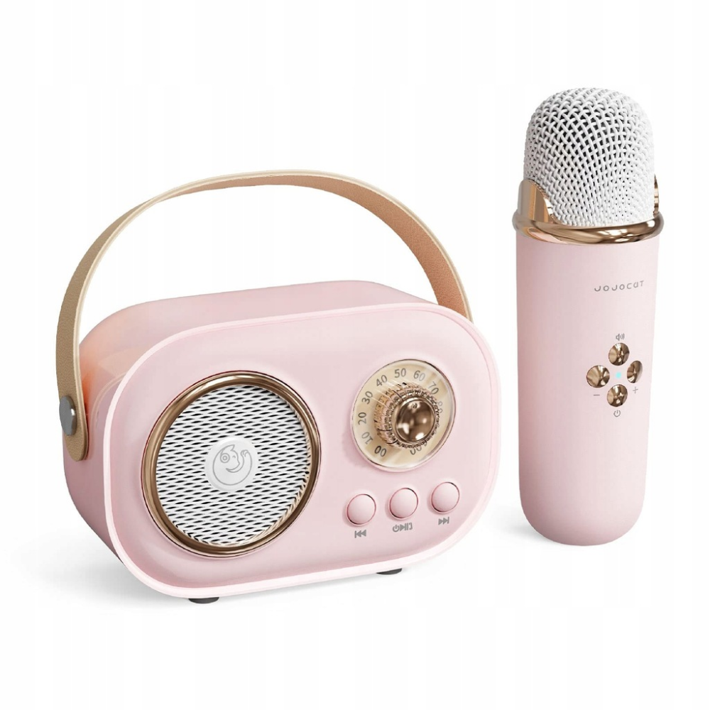 Портативна Bluetooth колонка для караоке з мікрофоном на акумуляторі / Акустична система для караоке