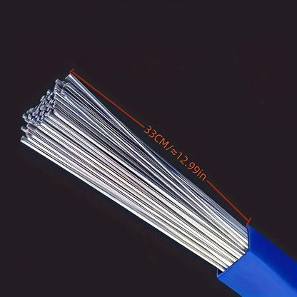 20шт Припій для пайки алюмінію та міді 33см, d=1,6мм / Припій для зварювання алюмінію / Стрижні для зварювання алюмінію