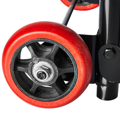 Складний візок на коліщатках, до 60кг, 90х42х27см / Складний транспортний візок / Вантажний візок