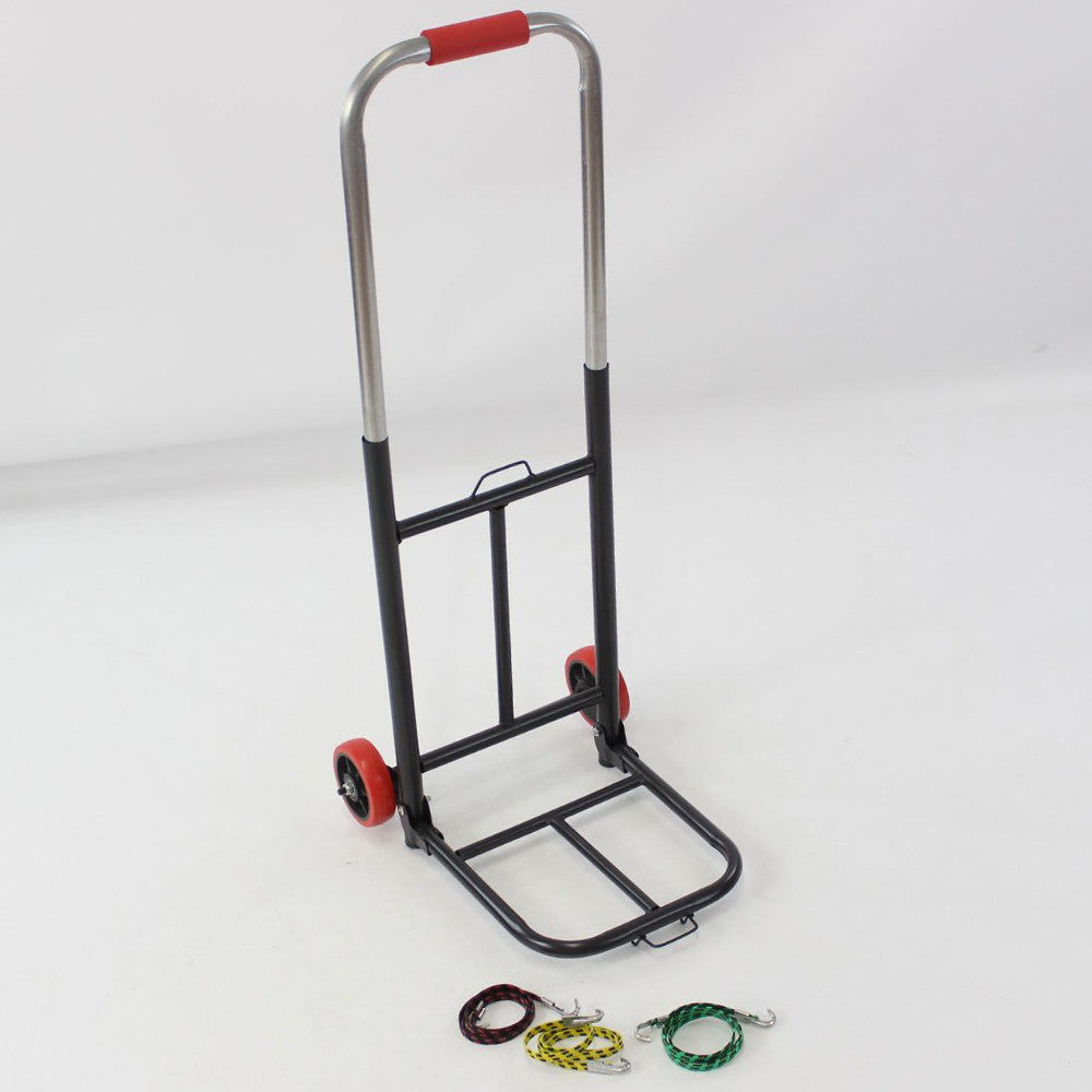 Складний візок на коліщатках, до 60кг, 90х42х27см / Складний транспортний візок / Вантажний візок