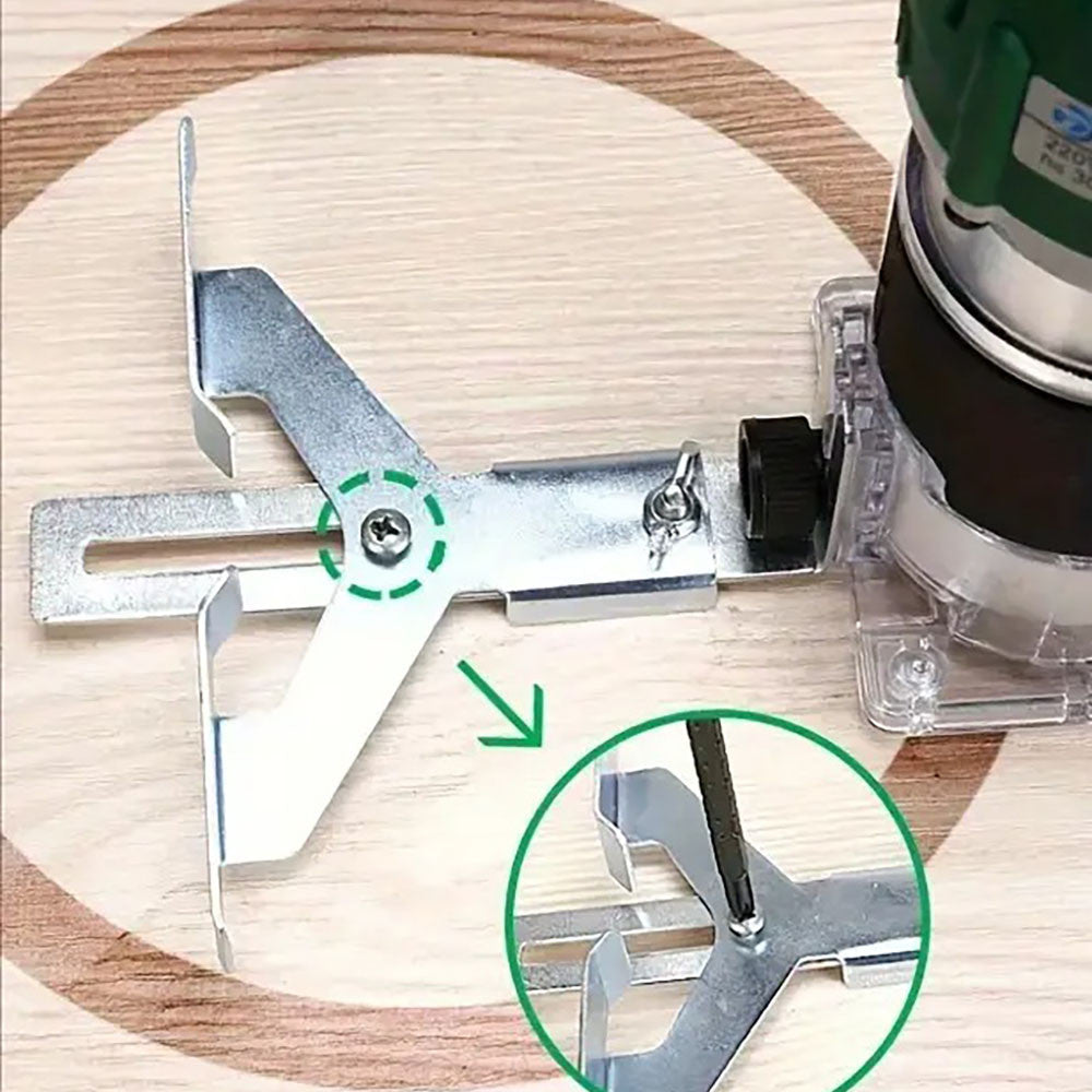 Ручний фрезер по дереву 800Вт, 30000об/хв / Електричний фрезерний верстат / Потужний фрезер мережевий