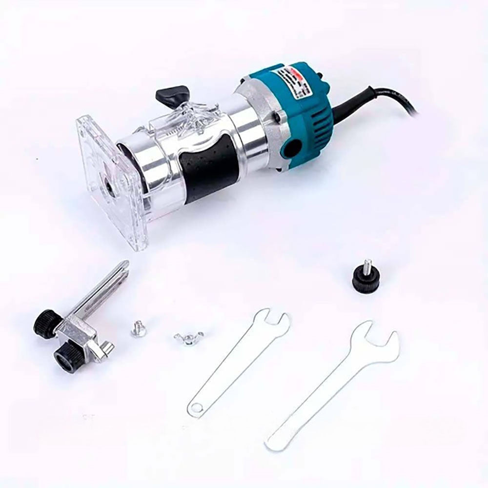 Ручний фрезер по дереву 800Вт, 30000об/хв / Електричний фрезерний верстат / Потужний фрезер мережевий