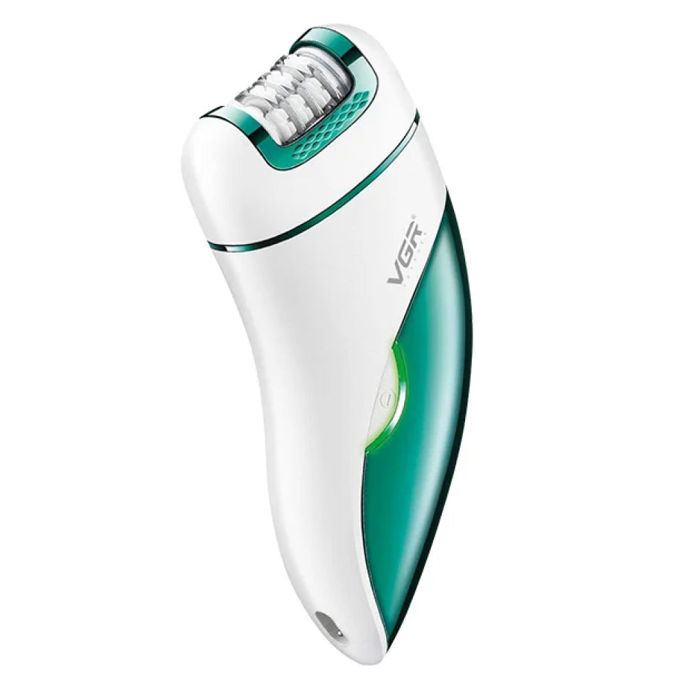 Епілятор жіночий акумуляторний 3в1 з USB, VGR V-731 / Бездротовий електроепілятор / Депілятор для тіла та ніг
