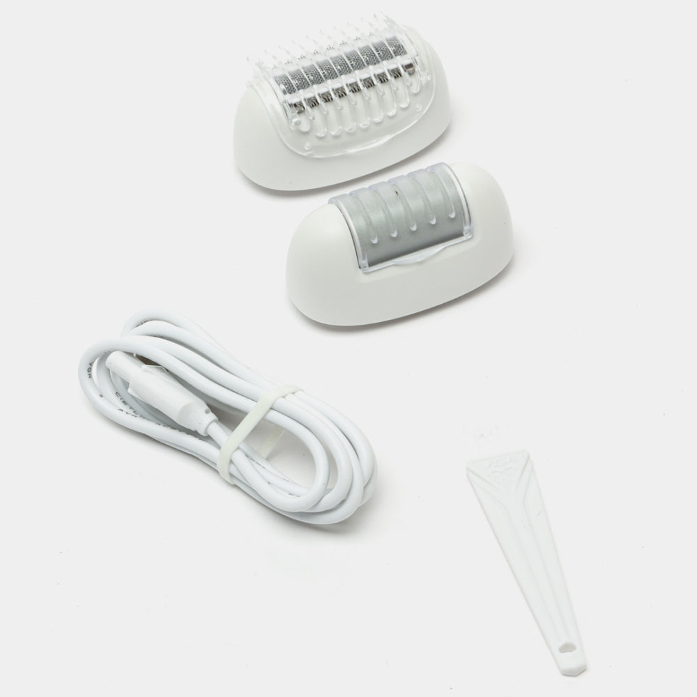 Епілятор жіночий акумуляторний 3в1 з USB, VGR V-731 / Бездротовий електроепілятор / Депілятор для тіла та ніг