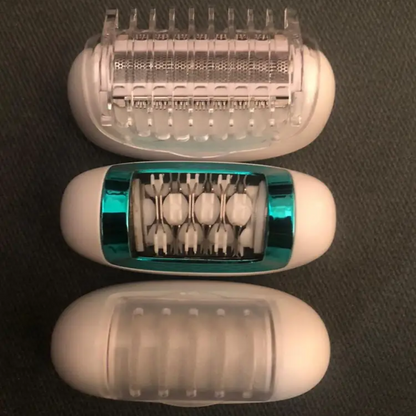 Епілятор жіночий акумуляторний 3в1 з USB, VGR V-731 / Бездротовий електроепілятор / Депілятор для тіла та ніг