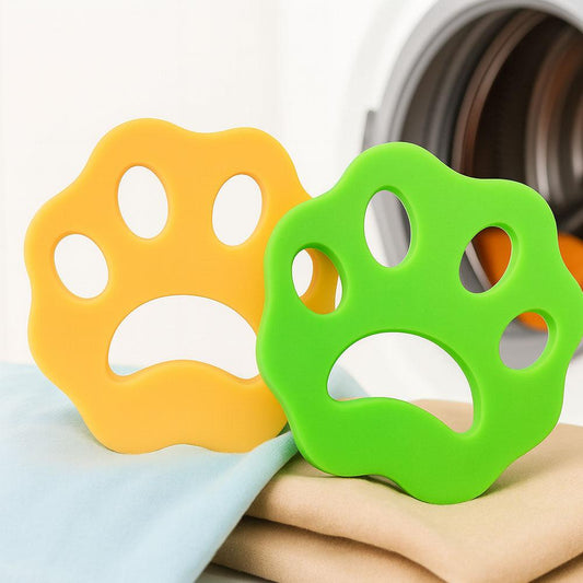 Силіконова лапка для видалення шерсті під час прання, 1шт, Колір Рандом / Засіб для прання від шерсті та волосся