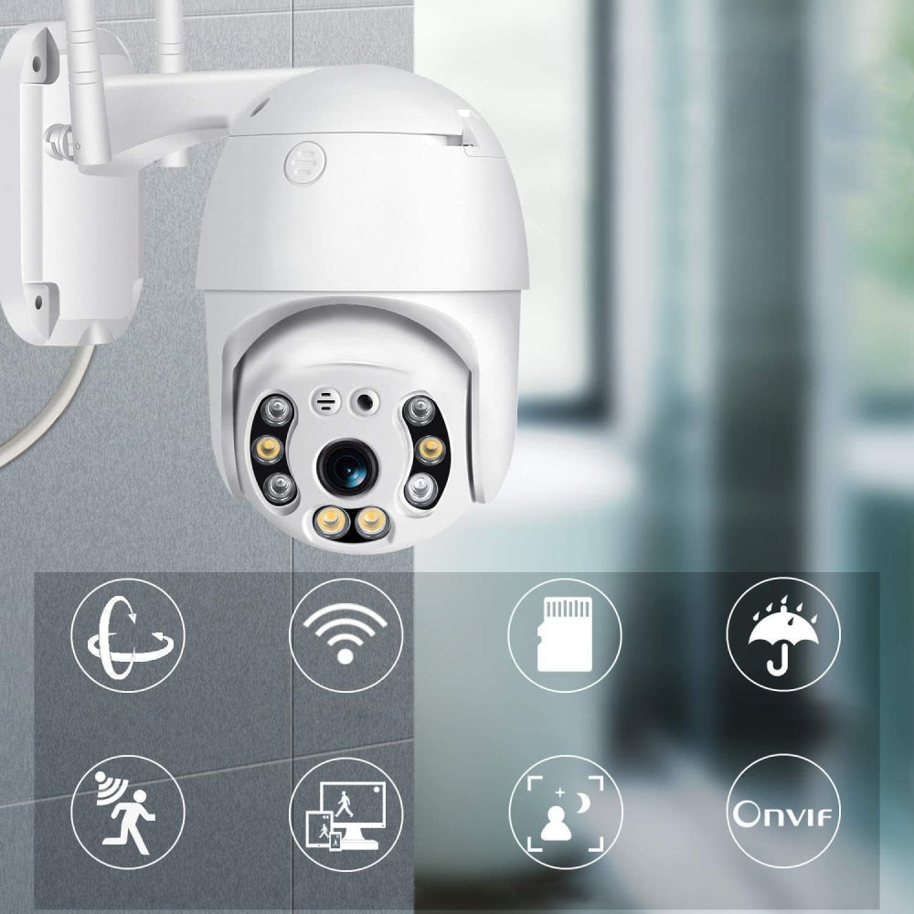 Вулична WIFI камера відеоспостереження CAMERA CAM 6 / Поворотна відеокамера / IP камера