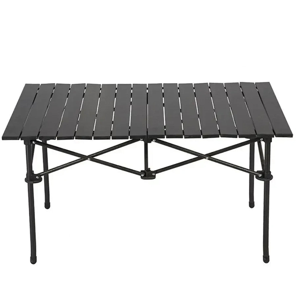 Розкладний столик з накидкою 95х52х50см / Кемпінговий столик складний / Туристичний стіл для пікніка