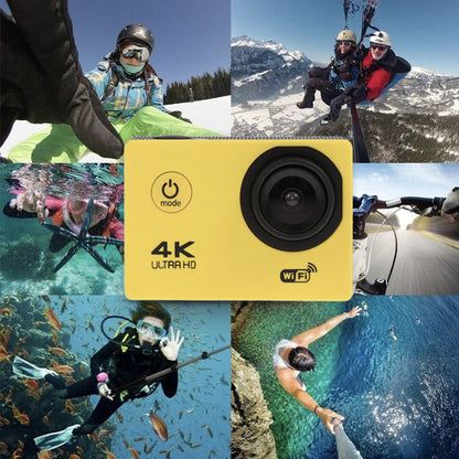 Спортивна екшн-камера 4K WiFi D800 з аквабоксом / Водонепроникна екшн відеокамера