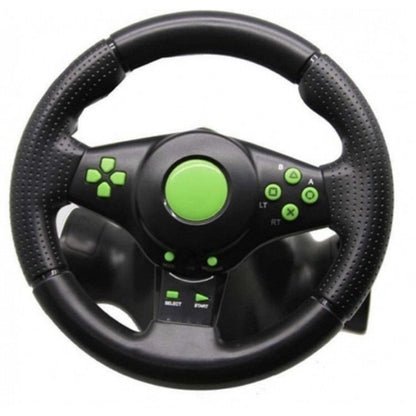 Кермо ігрове USB 3в1 / Ігрове кермо / Кермо та педалі для пк / Кермо ігрове для пк