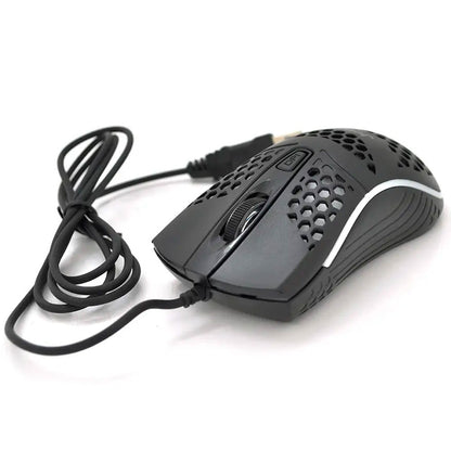 Мишка ігрова провідна RX M802 з LED підсвічуванням / Комп'ютерна мишка / Геймерська мишка / Мишка для ПК