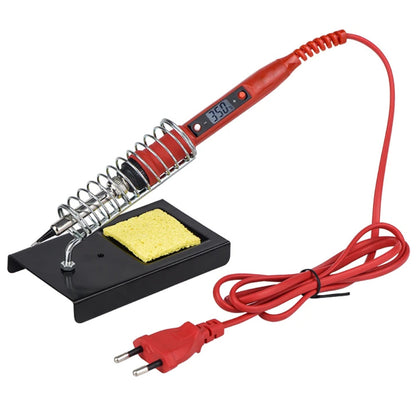 Набір для паяння у футлярі, 220V, 80W / Паяльний набір / Цифровий паяльник з регульованою температурою