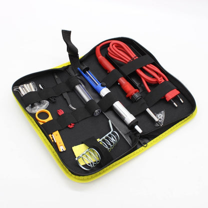 Набір для паяння у футлярі, 220V, 80W / Паяльний набір / Цифровий паяльник з регульованою температурою