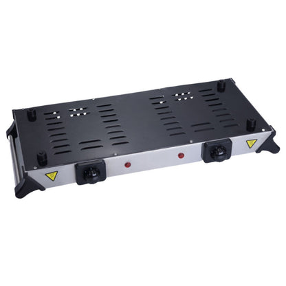 Двоконфоркова електроплита BM-HD04ST, 2500 Вт / Кухонна плита електрична / Електроплита