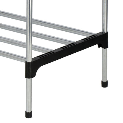 Полиця для взуття підлогова 4-х ярусна 80x56x28см / Підставка для взуття / Полиця для взуття / Стелаж для взуття