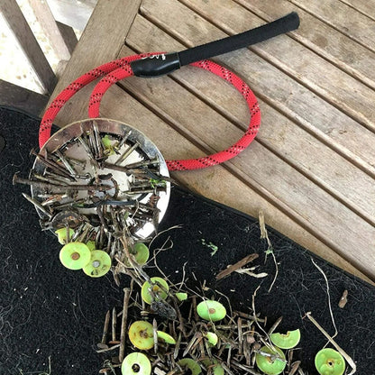 Неодимовий магніт 42мм - 55кг у корпусі із зовнішнім кільцем / Пошуковий магніт / Магніт для пошуків металу